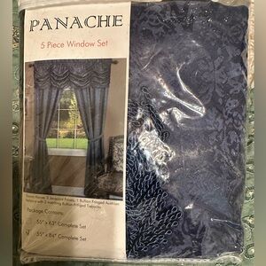Panache 5 piece Window Drape Set